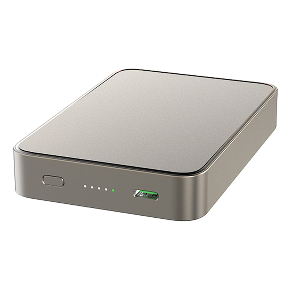 E61B 10000mah Magnetic Wireless Power Bank 2-in-1 Portable Phone External Battery Pack E61B 10000mah Magnetic Wireless Power Bank 2-in-1 Portable Phone External Battery Pack
